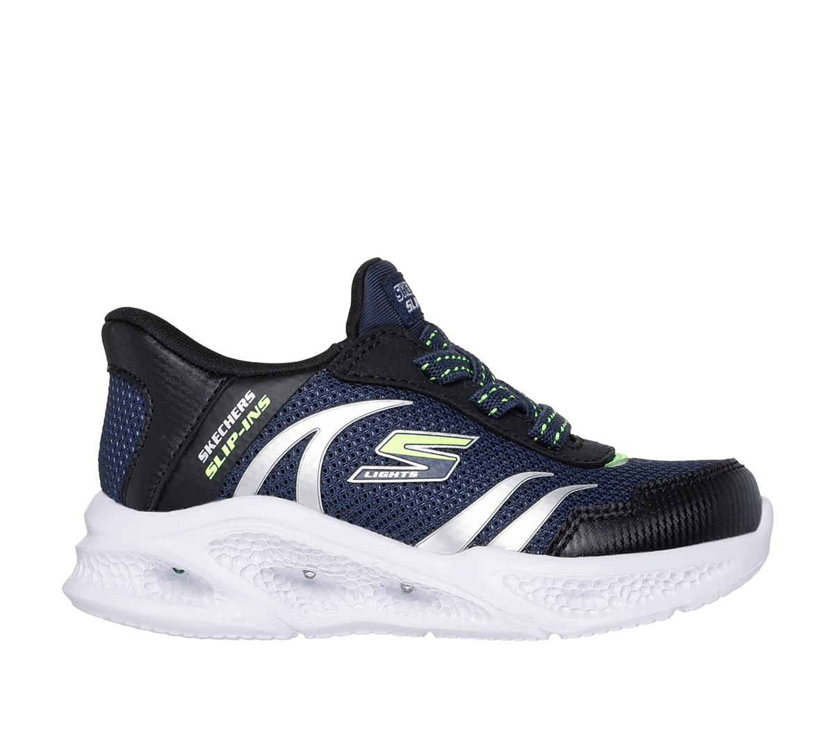 Slip-ins: Meteor-Lights - Brisk-Beams Kids Skechers USA